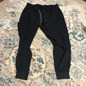 Black Large Scrub Bottoms